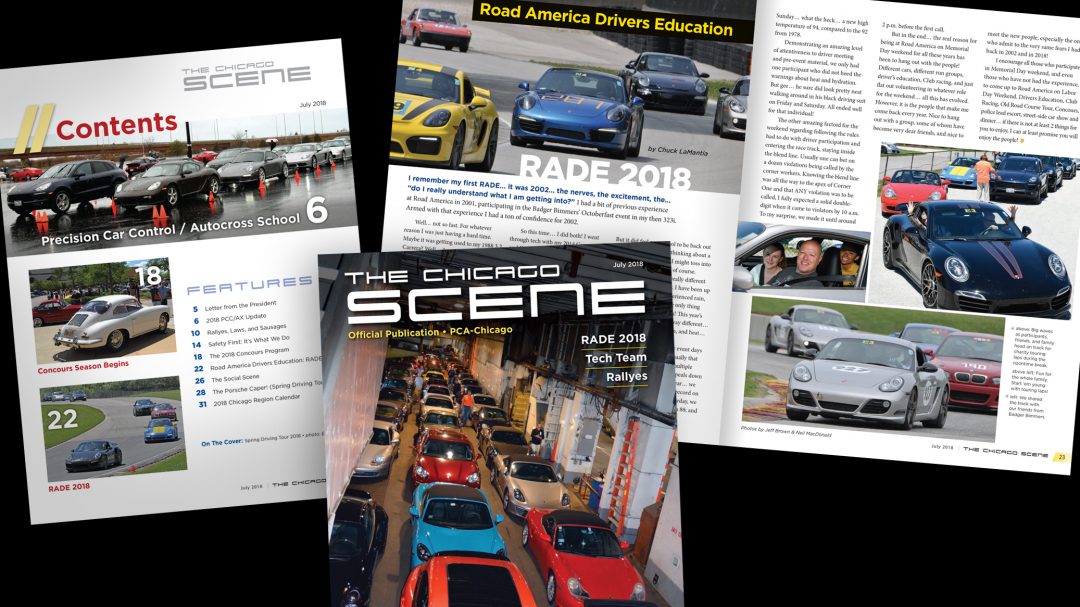 Porsche club magazine