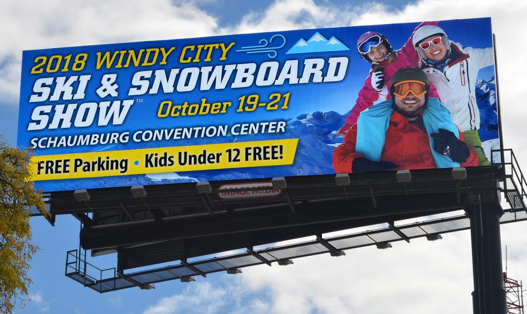 Windy City Ski & Snowboard Show billboard